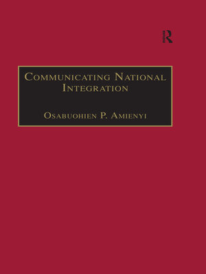 cover image of Communicating National Integration